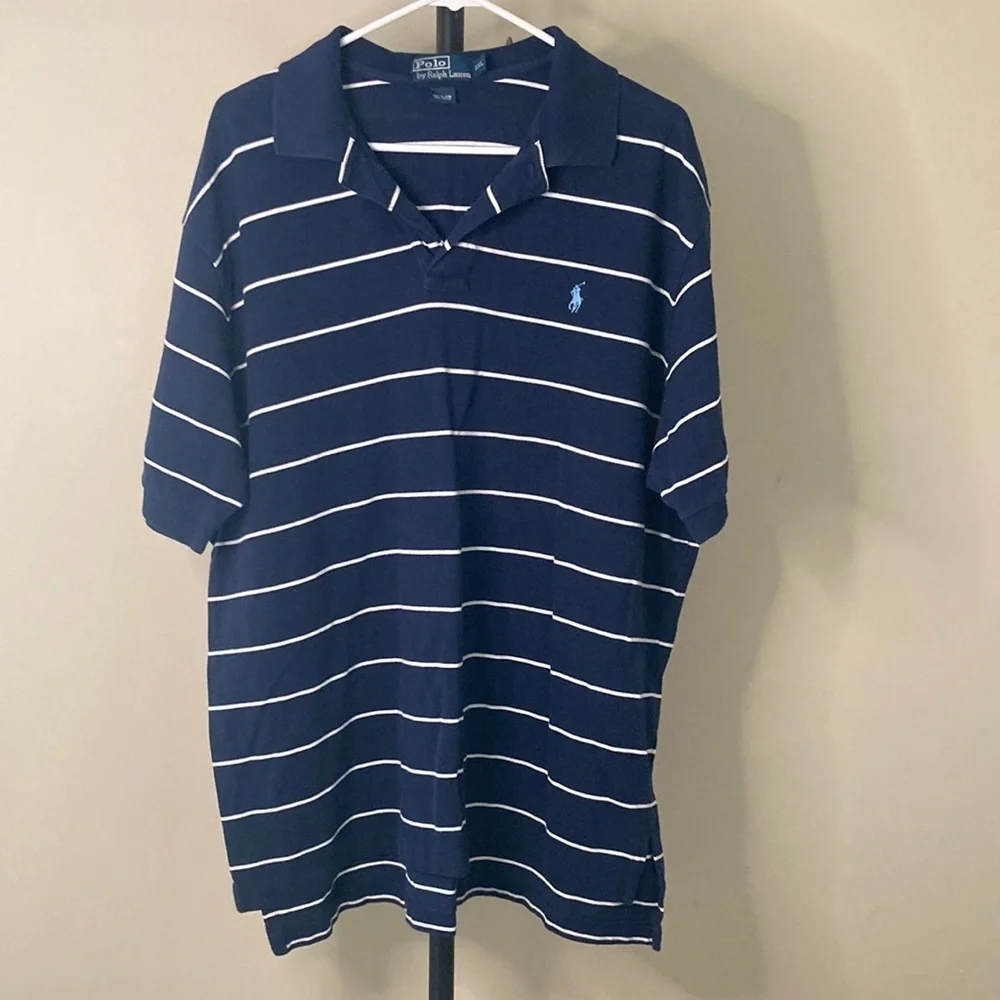 Ralph Lauren Polo Striped Short Sleeve Shirt XXL